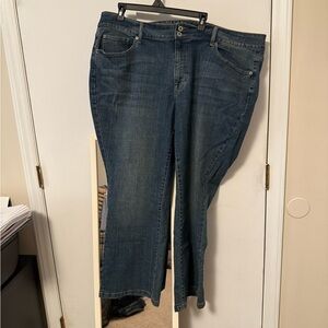 St. John's Bay Women's Indigo Straight Leg Jeans